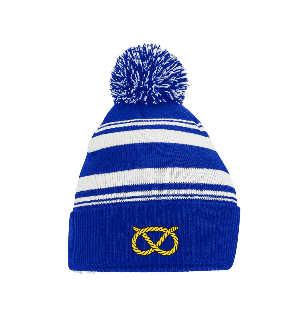 Bright Royal/White Beanie