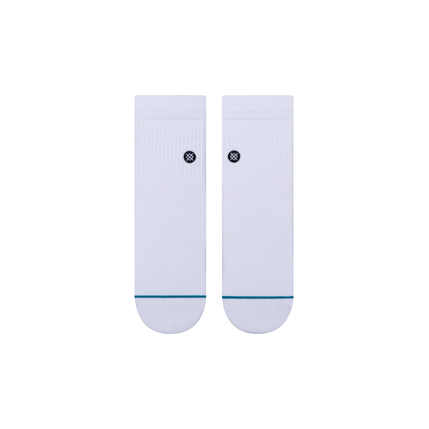 Stance Icon Quarter 3 Pack - White