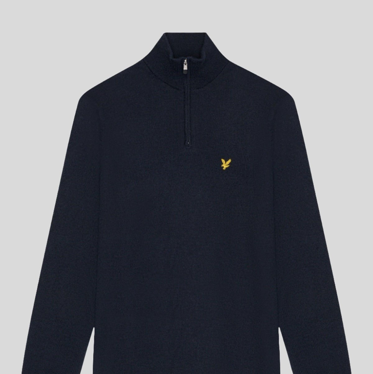 Lyle & Scott 1/4 Zip Wool Blend Jumper