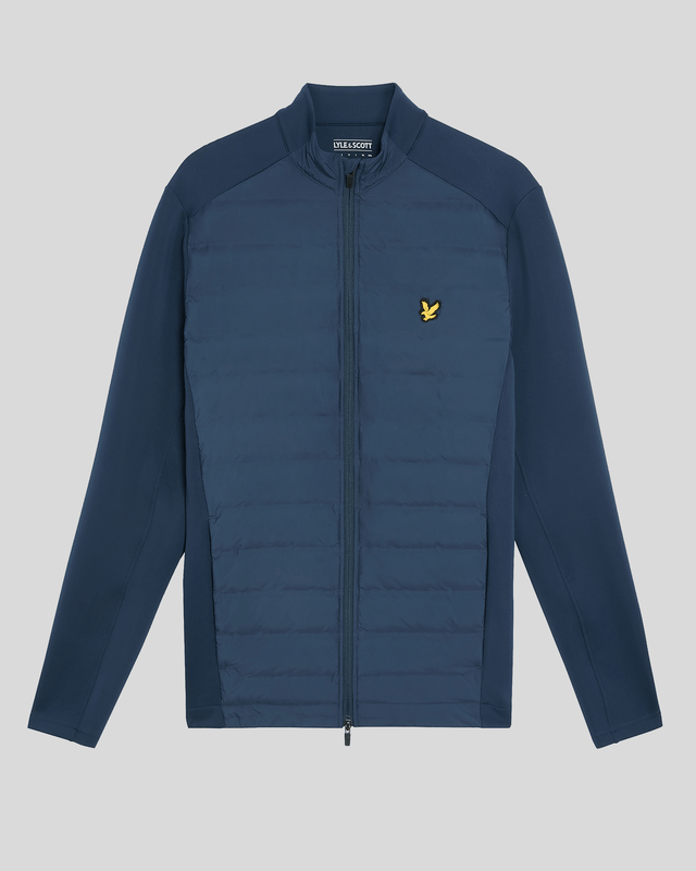 Lyle & Scott Golf Hybrid Quilted Zip Jacket