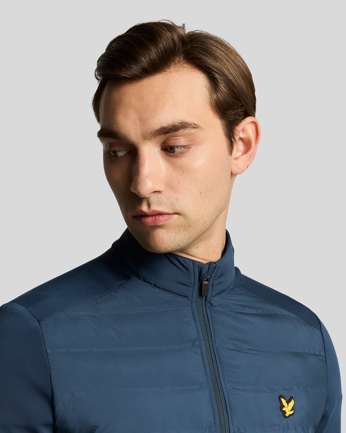 Lyle & Scott Golf Hybrid Quilted Zip Jacket