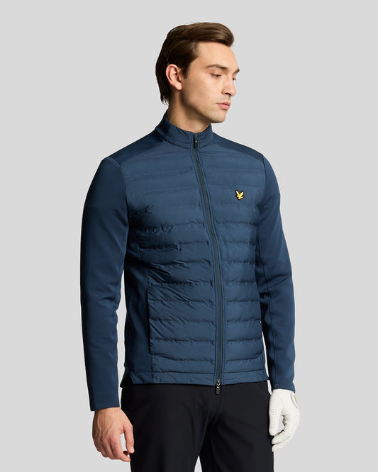 Lyle & Scott Golf Hybrid Quilted Zip Jacket